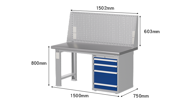 WAS-57042S4 工業用工作桌