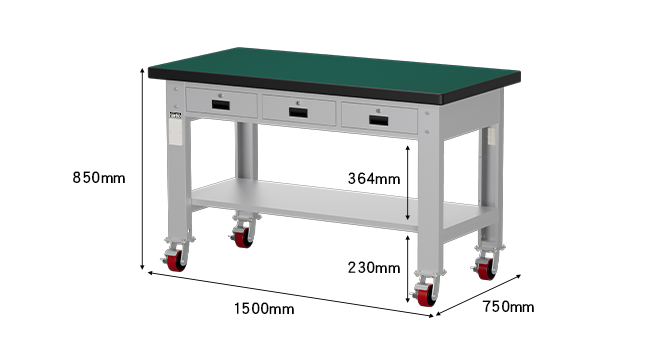 WAT-5203M 移動型工作桌