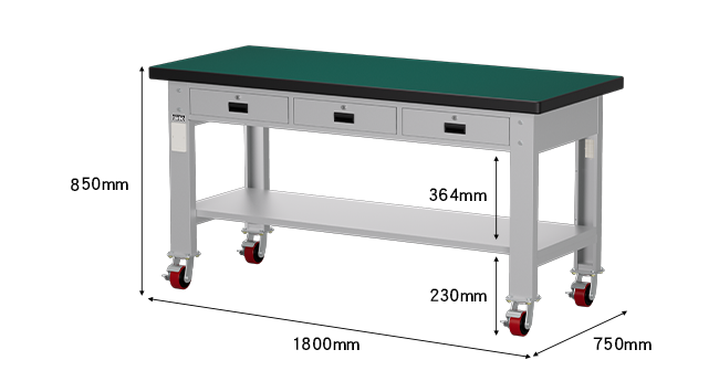 WAT-6203M 活動式工作台