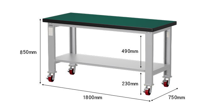 WA-67M 可移動工作桌