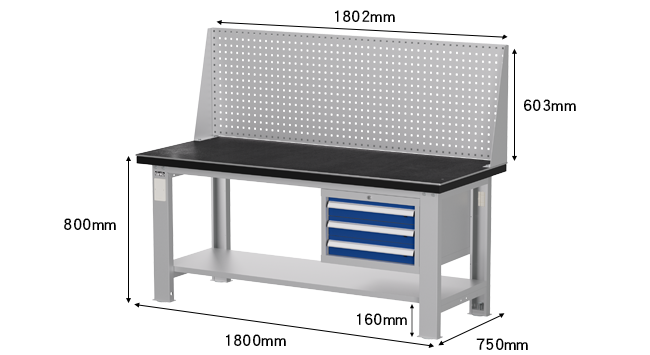鉗工桌 WAS-64031A2