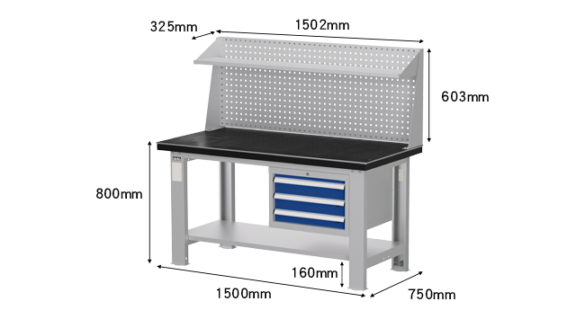 鉗工桌 WAS-54031A3