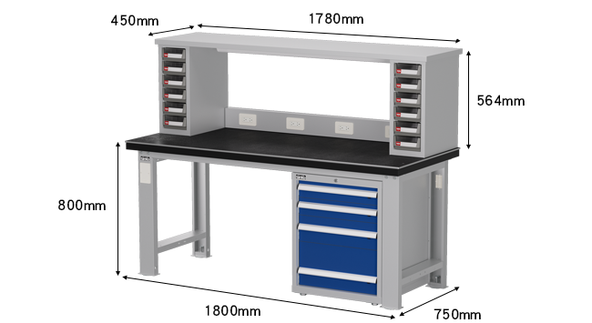 鉗工桌 WAS-67042A7